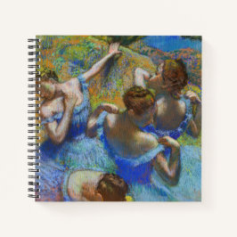 Cuaderno Edgar Degas - Bailarinas azules