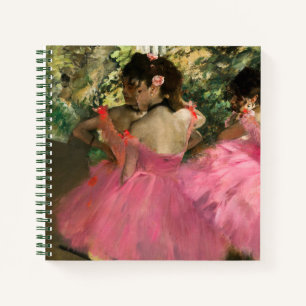 Cuaderno Edgar Degas - Bailarinas de rosa