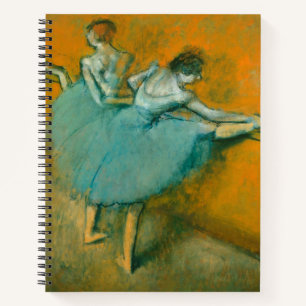 Cuaderno Edgar Degas Bailarinas en la Barra Impresión: Arte