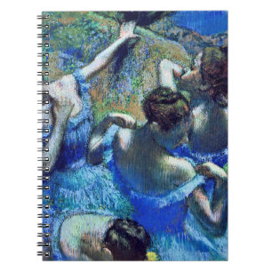 Cuaderno Edgar Degas - Bailarines azules