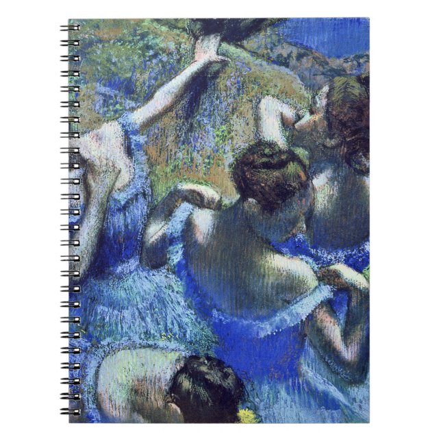 Cuaderno Edgar Degas - Bailarines azules (Frente)