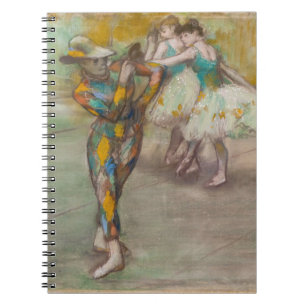 Cuaderno Edgar Degas - Danza del Arlequín