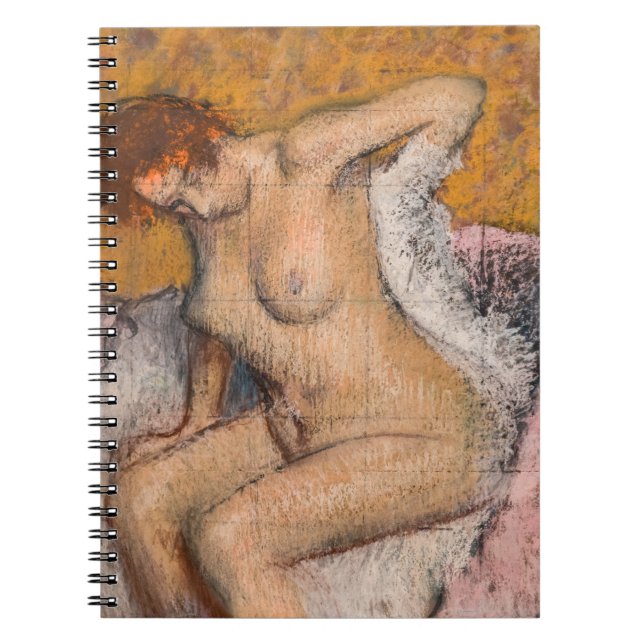Cuaderno Edgar Degas - Después del baño (Frente)