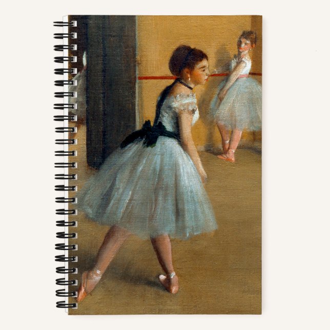 Cuaderno Edgar Degas El Foyer de Baile en la Ópera (Anverso)