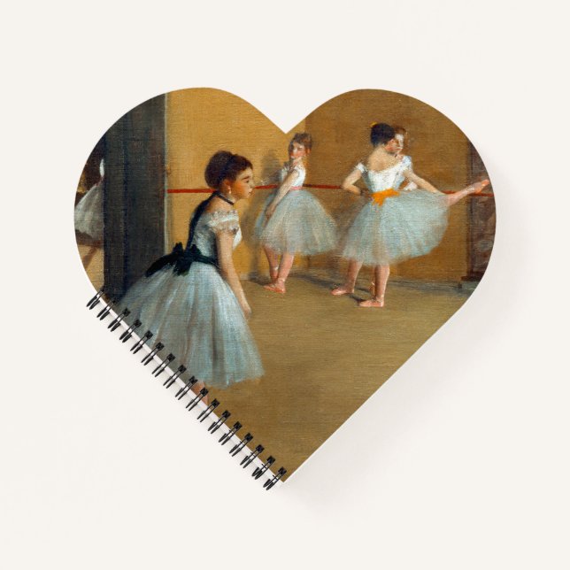 Cuaderno Edgar Degas El Foyer de Baile en la Ópera (Anverso)