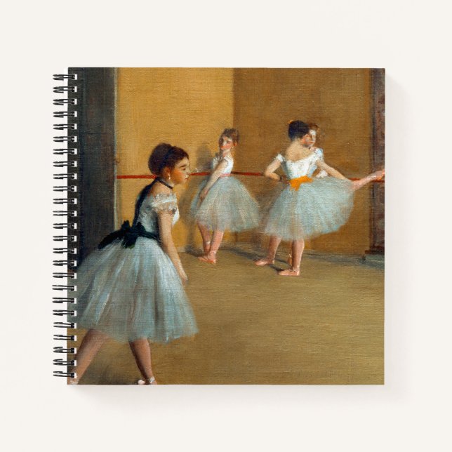 Cuaderno Edgar Degas El Foyer de Baile en la Ópera (Anverso)
