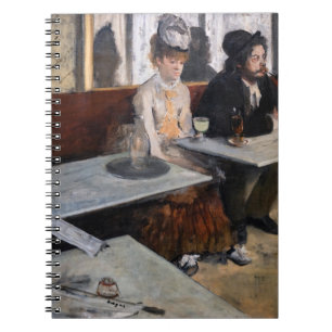 Cuaderno Edgar Degas - En un café / El Absenta