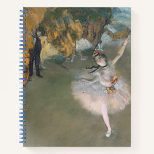 Cuaderno Edgar Degas   Estrella o bailarina en el escenario