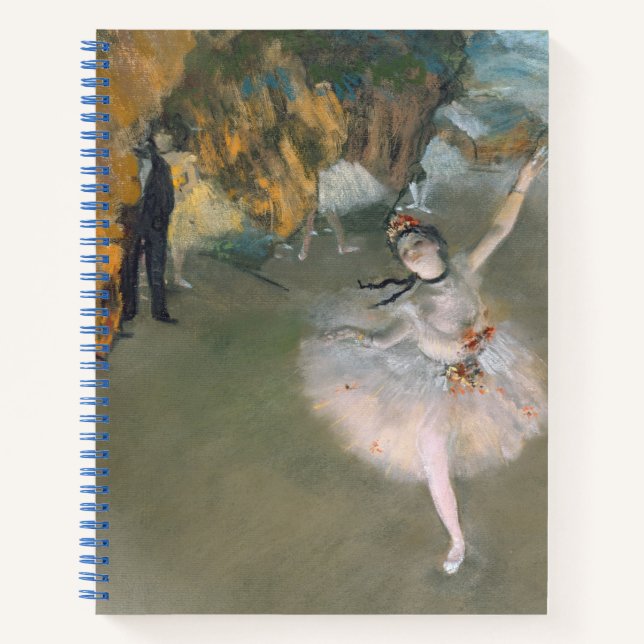 Cuaderno Edgar Degas | Estrella o bailarina en el escenario (Anverso)