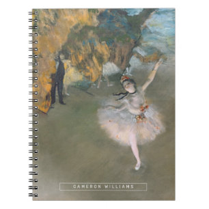 Cuaderno Edgar Degas Estrella o bailarina en el escenario