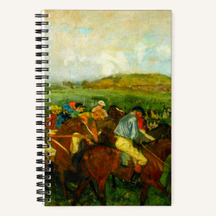 Cuaderno Edgar Degas Horseback Riding