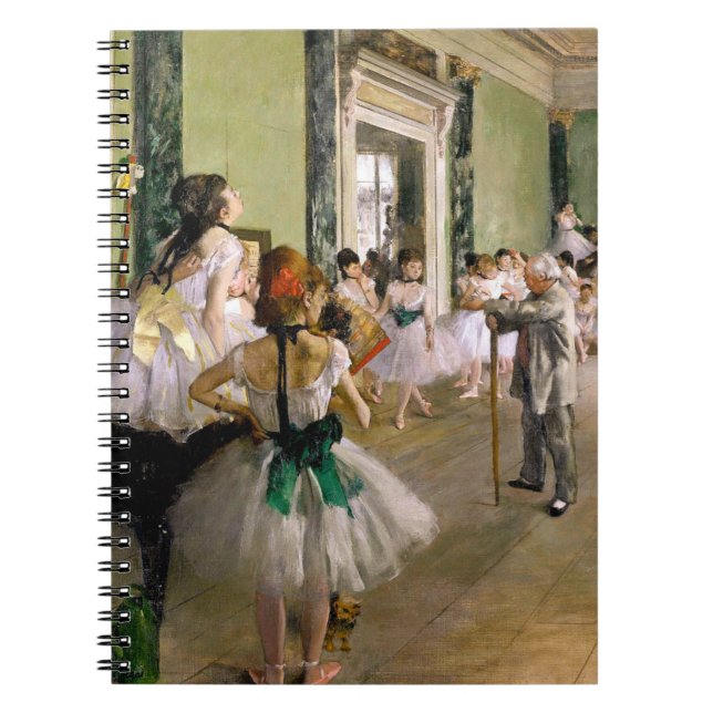 Cuaderno Edgar Degas La Clase De Baile (Frente)