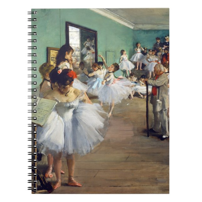 Cuaderno Edgar Degas - La clase de danza (Frente)