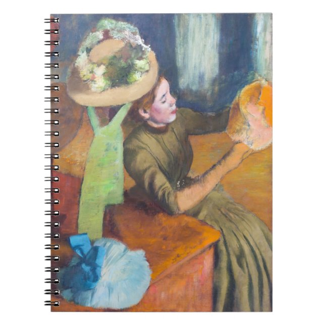 Cuaderno Edgar Degas - La Tienda de Millinery (Frente)