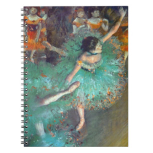 Cuaderno Edgar Degas - Las bailarinas verdes - Danza de bal