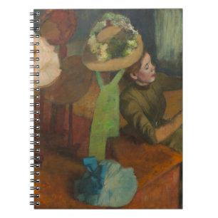 Cuaderno Edgar Degas - The Millinery Shop c. 1879-86