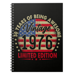 Cuaderno Edición Limitada Cumpleaños 50 Aniversario 1976 Vi