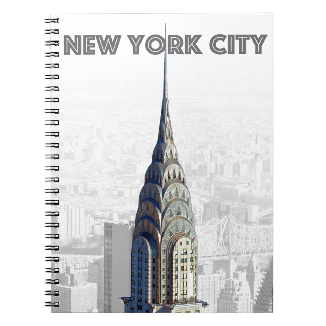 Cuaderno Edificio Chrysler Nueva York (Frente)