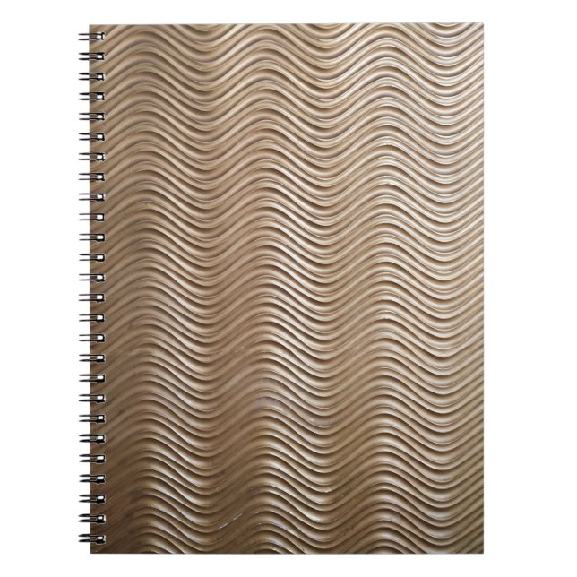 Cuaderno Edificio de altura de hormigón blanco (Frente)