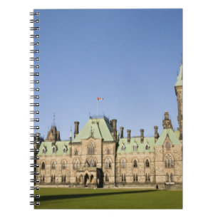 Cuaderno Edificio del Parlamento en Ottawa, Ontario, Canad