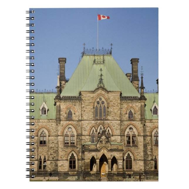 Cuaderno Edificio del Parlamento en Ottawa, Ontario, Canadá (Frente)