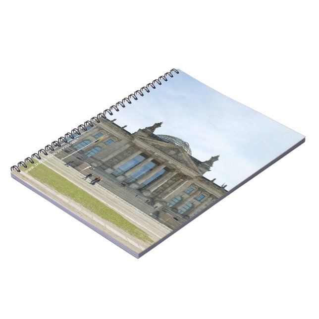 Cuaderno Edificio del Reichstag en Berlín (Lado Izquierdo)