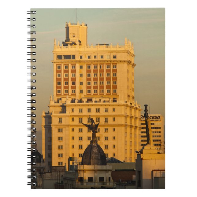 Cuaderno Edificios a lo largo de Gran Vía y Edificio España (Frente)