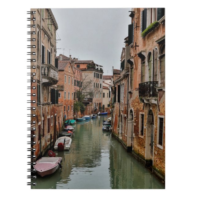 Cuaderno Edificios a lo largo de los canales de Venecia (Frente)