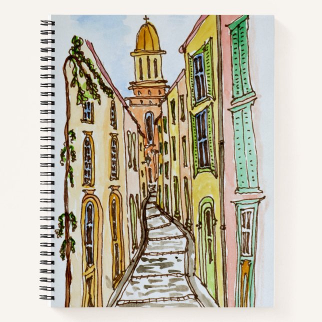 Cuaderno Edificios de Saint-Tropez | Riviera francesa, Fran (Anverso)