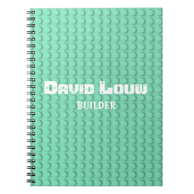 Cuaderno Edificios turquesa (Frente)