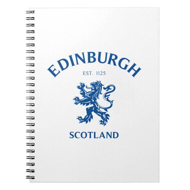 Cuaderno EDINBURGH Scotland (Frente)