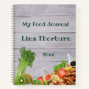 Cuaderno Editable My Food Journal