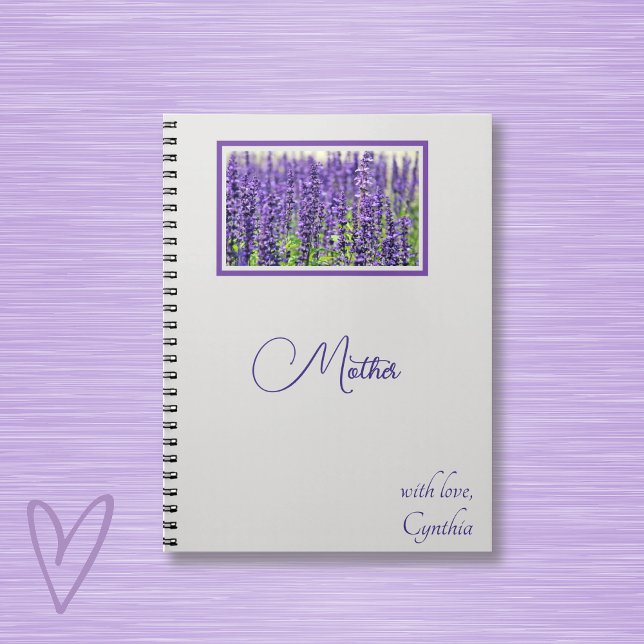 Cuaderno Editar nombres, precioso diario de lavanda, (Subido por el creador)