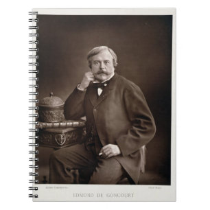 Cuaderno Edmond de Goncourt (1822-96) de 'Galerie Contemp
