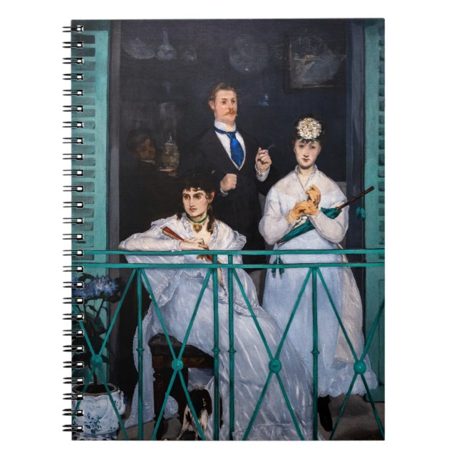 Cuaderno Edouard Manet - El Balcón / Le Balcon (Frente)