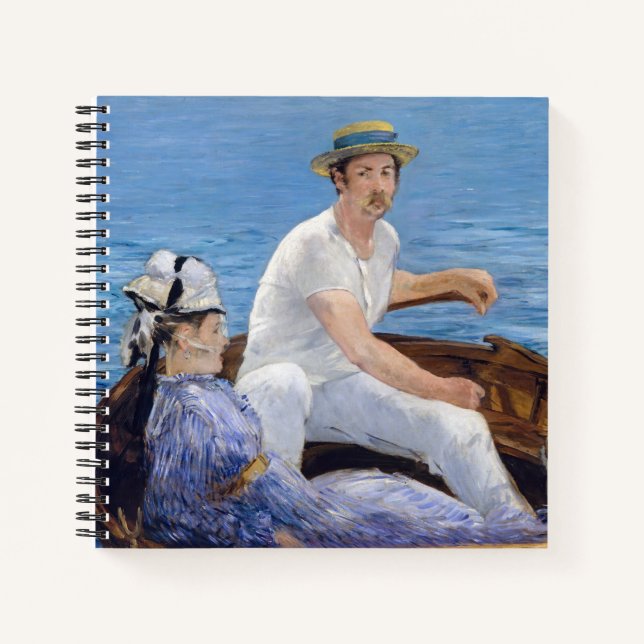 Cuaderno Edouard Manet - En barca (Anverso)