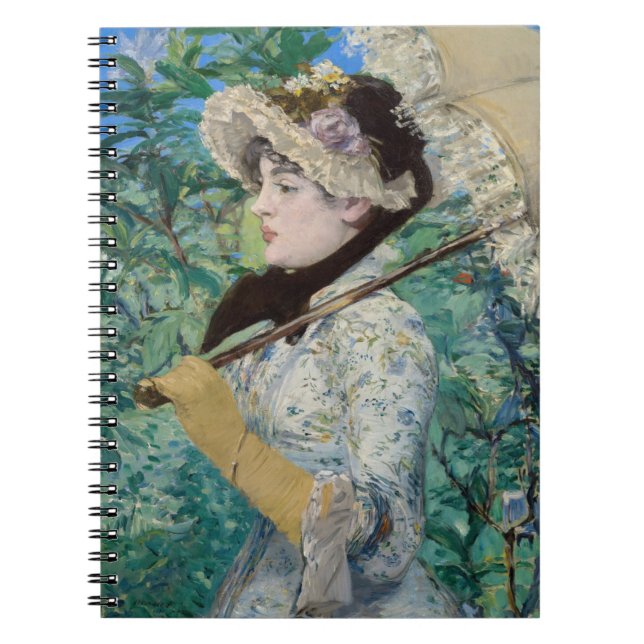 Cuaderno Edouard Manet - Jeanne / Primavera (Frente)