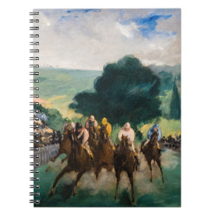 Cuaderno Edouard Manet - Las carreras en Longchamp