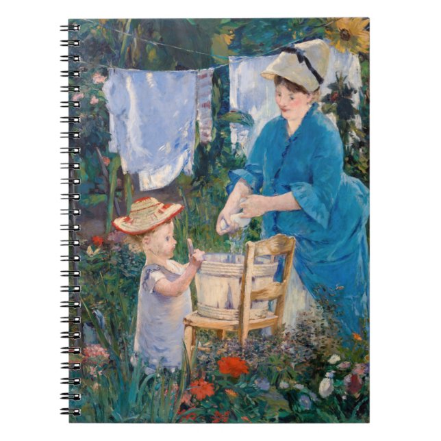 Cuaderno Edouard Manet - Laundry (Frente)