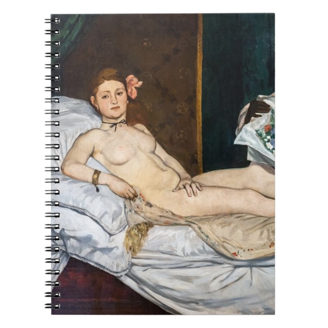 Cuaderno Edouard Manet - Olympia (Frente)