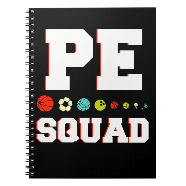 Cuaderno Educación física Deportes de profesores PE (Frente)