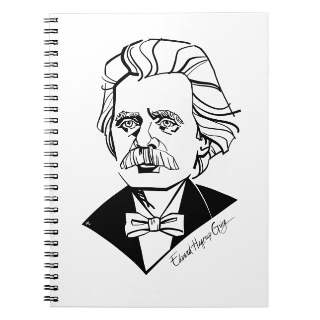 Cuaderno Edvard Grieg (Frente)