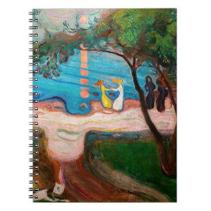 Cuaderno Edvard Munch - Baile en la playa