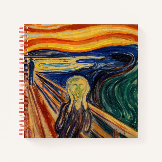 Cuaderno Edvard Munch - El Grito 1910 (Anverso)