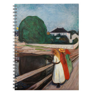 Cuaderno Edvard Munch - Los Chicas en el puente