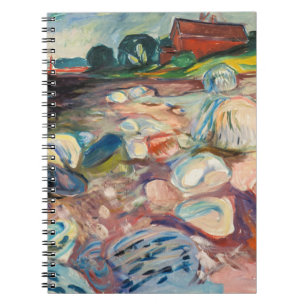 Cuaderno Edvard Munch - Shore with Red House