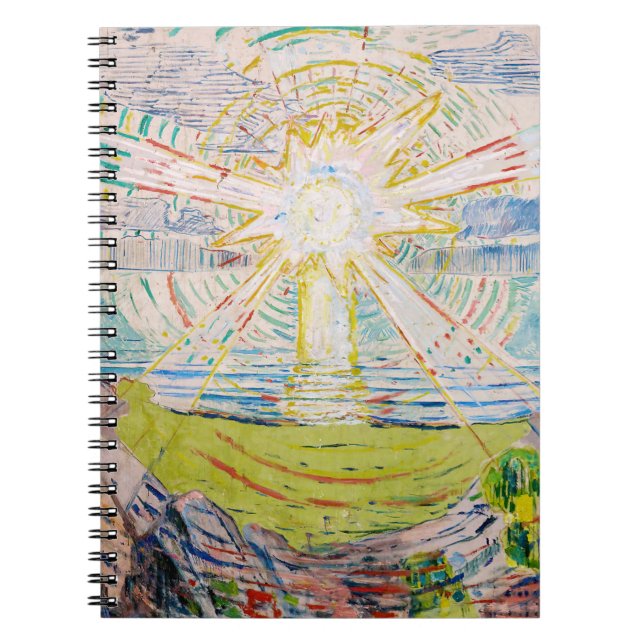 Cuaderno Edvard Munch - The Sun 1910 (Frente)