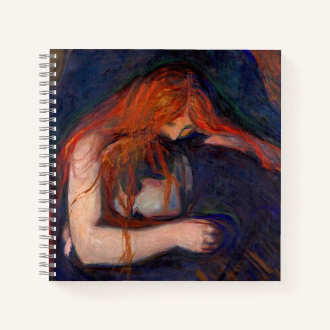 Cuaderno Edvard Munch - Vampiro / Amor y dolor (Anverso)