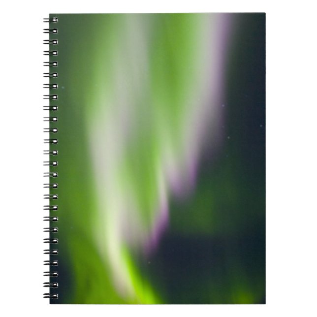 Cuaderno EE. UU., Alaska, Chena Hot Springs. Aurora boreal (Frente)