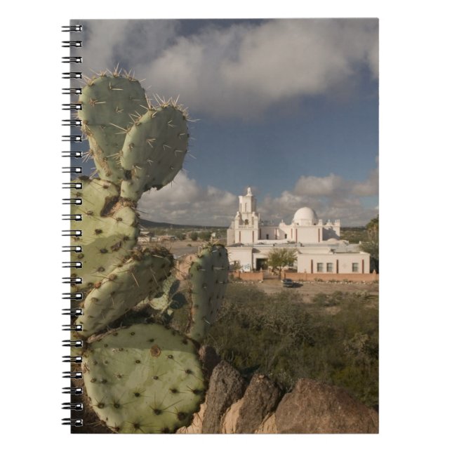 Cuaderno EE. UU., Arizona, Tucson: Misión San Xavier del Ba (Frente)